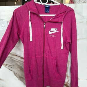 Pink NIKE light weight jacket